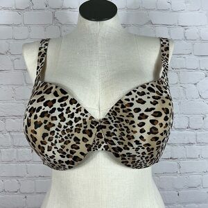 Cacique Invisible Backsmoother Lightly Lined Full Coverage Bra Size 44DD